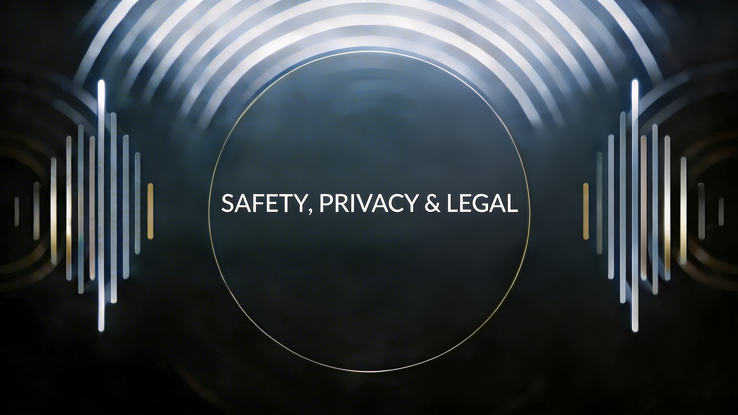 Safety, Privacy & Legal — The Drum Protocols